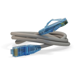 Hyperline PC-LPM-UTP-RJ45-RJ45-C6a-0.5M-LSZH-GY
