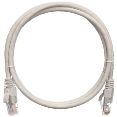 Патч-корды медные NETLAN EC-PC4UE55B-BC-PVC-030-GY-10