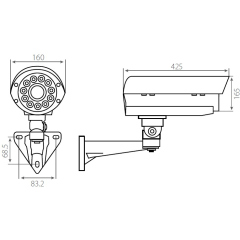 IP-камера  Smartec STC-IPX6200-DL/0