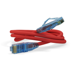 Hyperline PC-LPM-UTP-RJ45-RJ45-C6-3M-LSZH-RD