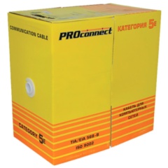 PROCONNECT Кабель FTP 4PR 24AWG CAT5e 305м outdoor (01-0154)