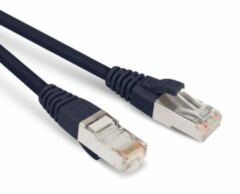 Патч-корды медные Hyperline PC-LPM-STP-RJ45-RJ45-C6-5M-LSZH-BK