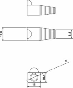 Hyperline BOOT-BL-10