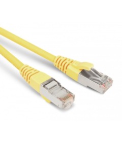 Патч-корды медные Hyperline PC-LPM-STP-RJ45-RJ45-C6-3M-LSZH-YL