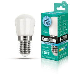 Лампа светодиодная LED2-T26/845/E14 2Вт 220В Camelion 13154