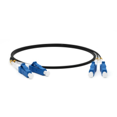 Hyperline FC-D2-9-LC/UR-LC/UR-H-15M-LSZH-BK