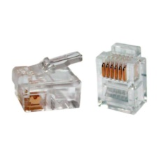 Разъемы Ethernet Hyperline PLUG-6P6C-P-C2-100