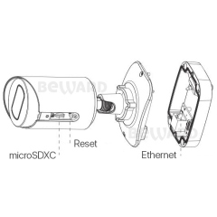 IP-камера  Beward SV3210RCB(3.6 mm)