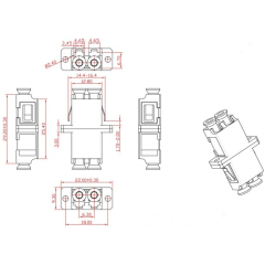 Hyperline FA-P11Z-DLC/DLC-N/WH-BG