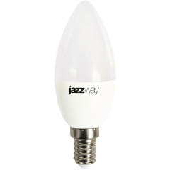 Лампа светодиодная PLED-LX C37 8Вт 5000К E14 JazzWay 5028500