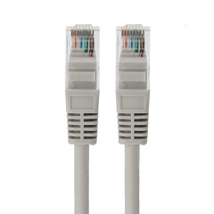 Шнур коммутационный, патч-корд U/UTP RJ45-RJ45, CAT 5e, LSZH серый, 0,5м REXANT