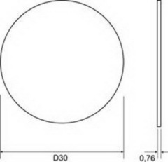 IronLogic IL-07ME (d=30мм * 0,76) с ID номером