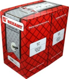 Кабели Ethernet REXANT Кабель SFTP 4PR 24AWG CAT5e 305м OUTDOOR (01-0344)