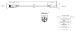 Hyperline PC-LPM-STP-RJ45-RJ45-C5e-15M-LSZH-GY