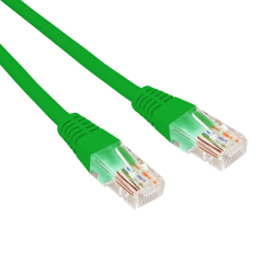 Патч-корды медные Патч-корд U/UTP CAT 6, RJ45-RJ45, 26AWG, LSZH, зеленый, 0.3м REXANT (02-0296-03)