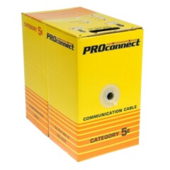 PROCONNECT Кабель UTP 4PR 24AWG CAT5e 305м (01-0043-3)