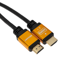 Кабель REXANT HDMI - HDMI 2.1 длина 1 метр GOLD