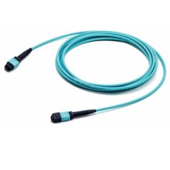 Патч-корды оптические Hyperline FHD-MC3-503-MPOF12/PS-MPOF12/PS-A-5M-LSZH-AQ