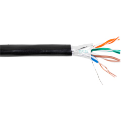 Кабель FTP 5E Eletec 4x2xAWG24 наружный, эконом, 305 м, CCA (06-823)