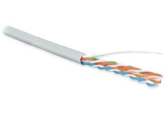 Кабели Ethernet Hyperline UUTP4-C5E-S24-IN-LSZH-GY-100