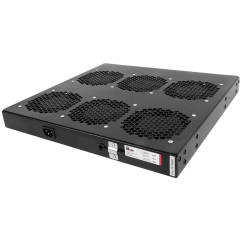 Компоненты для щитов и шкафов REM R-FAN-6K-1U-9005