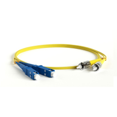 Патч-корды оптические Hyperline FC-D2-9-SC/UR-ST/UR-H-3M-LSZH-YL