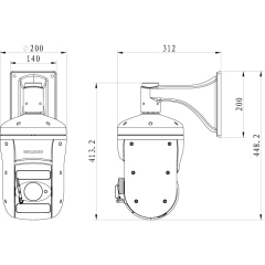 IP-камера  Beward B57-30RW