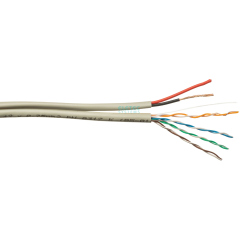 Кабель комбинированный ELETEC Кабель комб. UTP 5E 4x2x0.5 + 2x0.75, 200 м (05-010)