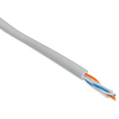 Кабели Ethernet Hyperline UUTP2-C5-S24-IN-LSZH-GY-500 (UTP2-C5E-SOLID-LSZH-500) (500 м)