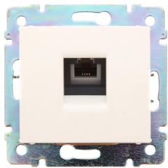 Legrand DIY Valena Крем Розетка ТЛФ 1-ая (695622)