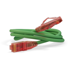 Hyperline PC-LPM-UTP-RJ45-RJ45-C5e-3M-LSZH-GN