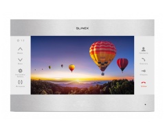 Монитор видеодомофона с памятью Slinex SL-10MHD silver+white