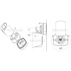 IP-камера  Beward SV3210RCB(3.6 mm)