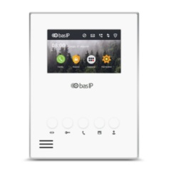 Мониторы IP-домофонов BAS-IP AU-04LA WHITE