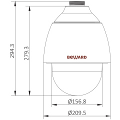 IP-камера  Beward BD143P30