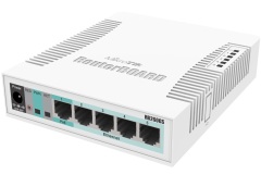 Коммутаторы до 1000Mbps Mikrotik CSS106-5G-1S (RB260GS)