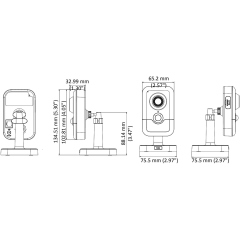 IP-камера  Hikvision DS-2CD2443G0-IW (2.8mm)(W)