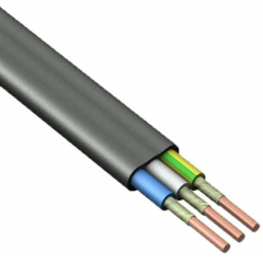 Кабель силовой Кабель ППГ-Пнг(А)-FRHF 3х2.5 (N PE) 0.66кВ (бухта 100м) (м) Конкорд 4123