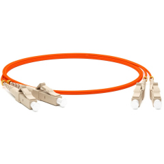 Патч-корды оптические Hyperline FC-D2-50-LC/PR-LC/PR-H-15M-LSZH-OR
