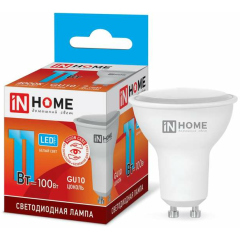 Лампа светодиодная LED-JCDRC-VC 11Вт 230В GU10 4000К 990лм IN HOME 4690612023489