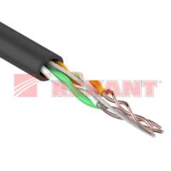 Кабели Ethernet REXANT UTP 2PR 24AWG CAT5e 305м OUTDOOR (01-0025)