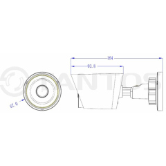 IP-камера  Tantos TSi-Pe50FP