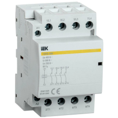 Контактор модульный КМ40-40М AC/DC IEK MKK21-40-40