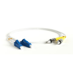 Патч-корды оптические Hyperline FC-D2-9A1-LC/UR-ST/UR-H-5M-LSZH-WH