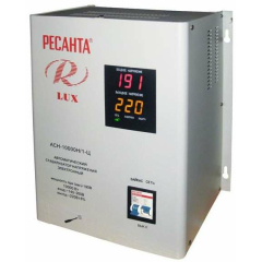 Стабилизатор напряжения АСН-10000 Н/1-Ц Lux 1ф 10кВт IP20 Ресанта 63/6/18