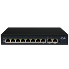 Коммутаторы POE RVi-1NS08F-2T(1G)