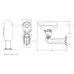 IP-камера  Beward B2520RZQ B(2.8-11.0 мм)