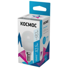 Лампа светодиодная GL45 10.5Вт 220В E14 4500К Космос LkeLED10.5wGL45E1445