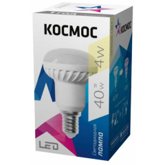 Лампа светодиодная Лампа светодиодная R39 4Вт 220В E14 3000К Космос Lksm_LED4wR39E1430