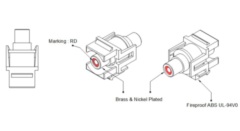 Hyperline KJ1-RCA/RD-D-WH